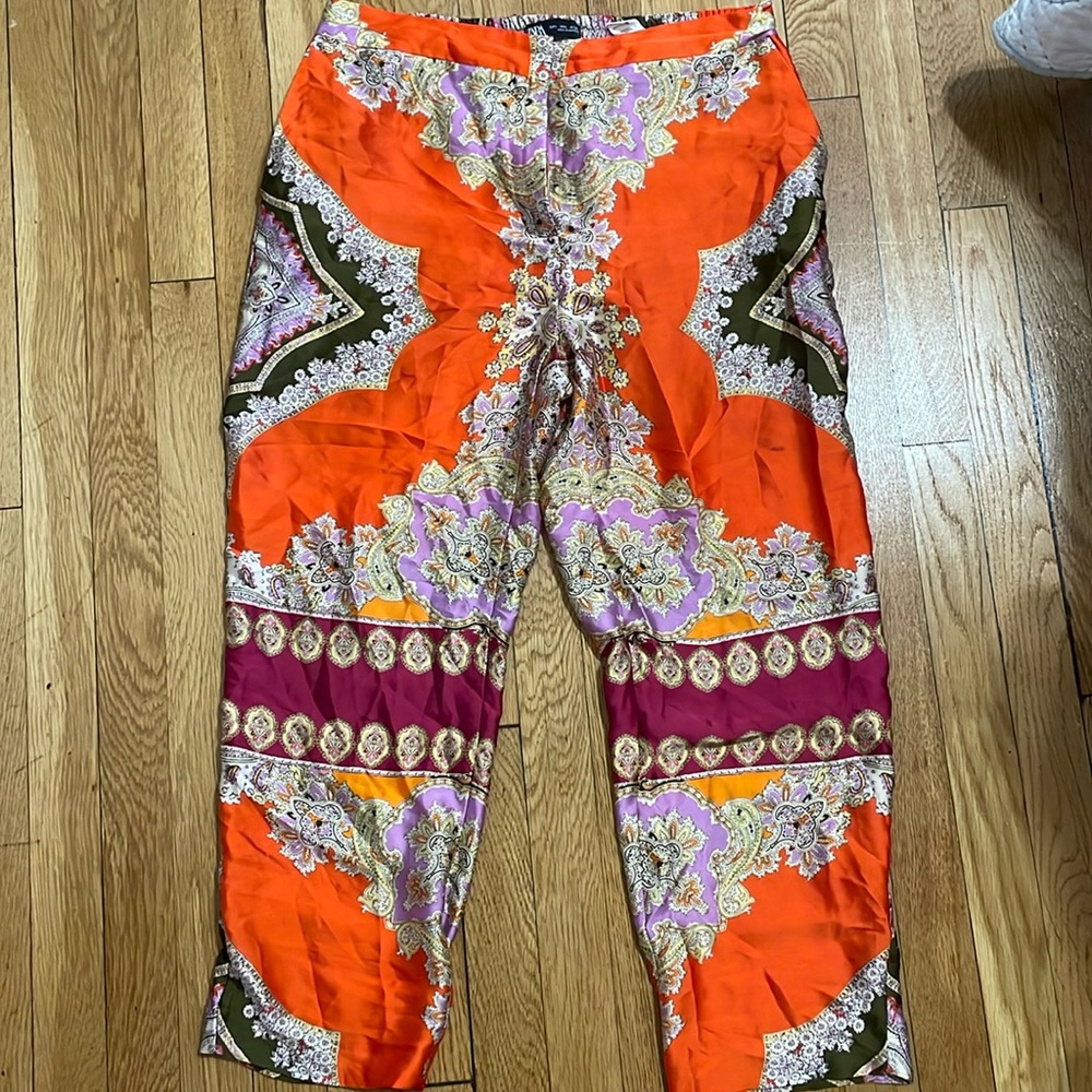 Zara silk pants great for summer